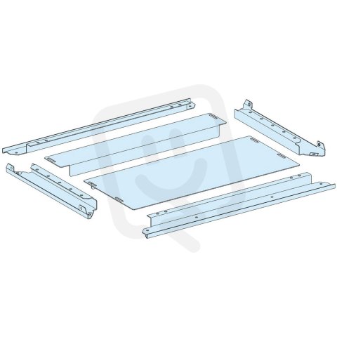 Dvoudílná spodní deska IP30, Š=650mm, H=600mm SCHNEIDER LVS08696