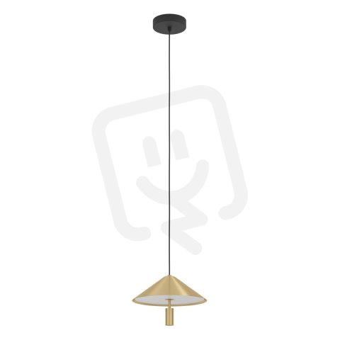 Závěsné svítidlo PARAGUAY LED -černá/mosaz 1X12W EGLO 390271