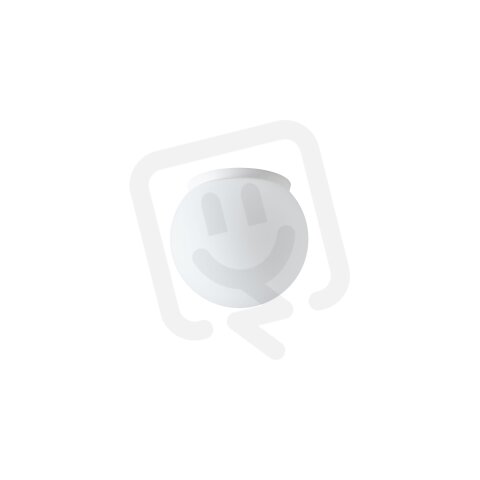 Přisazené svítidlo se skleněným stínidlem OSMONT STYX 1 7W IP65II E27 bílá