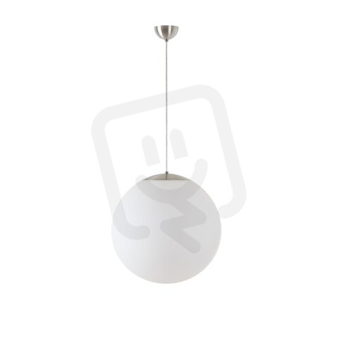 Závěsné svítidlo se skleněným stínidlem OSMONT ADRIA S4 23W IP40 E27 nerez