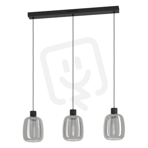 Závěsné svítidlo MOLOCHIO-Z LED-RGB/CCT černá 3X3,7W IP20 EGLO 901121