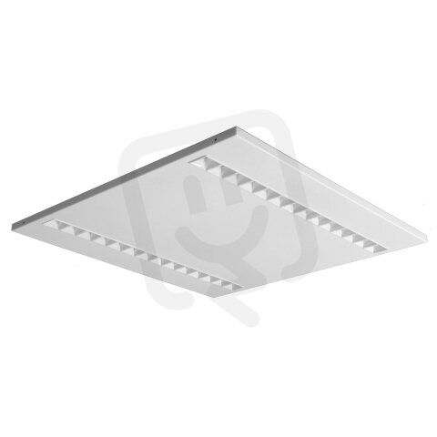 ES3000 LED 830 vestavný čtverec A m600 2x bílý refl. opt.80° 500mA DALI