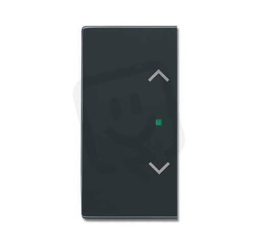 ABB Future linear,Solo Kryt 2nás levý/pravý symbol žaluzie antracitová SRB-2-81