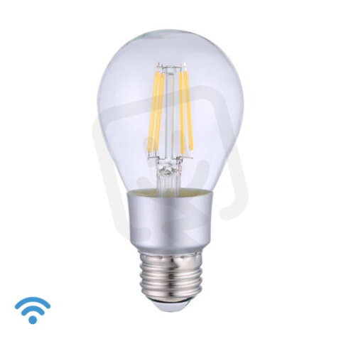 Chytrá žárovka Shelly Vintage E27 A60 Wi-Fi, 7W, IP20, 750lm, 2700K.
