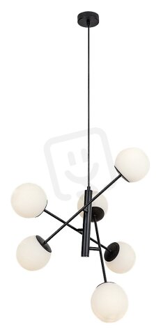 Meduza matná černá E14 6x MAX 20W IP20 l