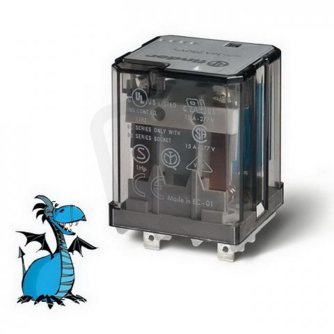 Výkonové relé, FA187, 3P/16A, 24V DC, >3mm FINDER 62.33.9.024.0300