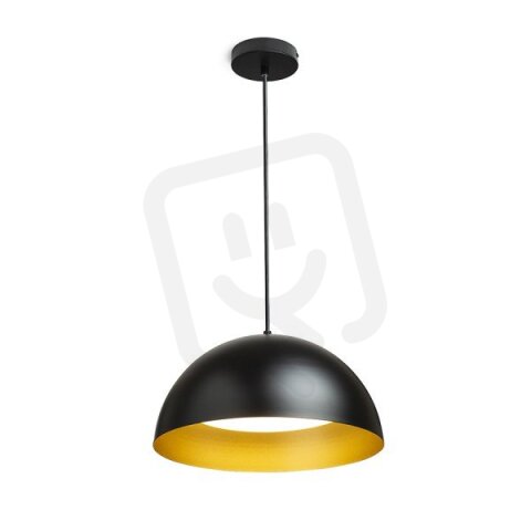 GLADYS 40 závěsná černá/zlatá 230V E27 30W RENDL R14114