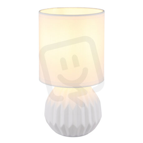 Stolní lampa SYLAS bílá 1x40W E14  GLOBO 21730W