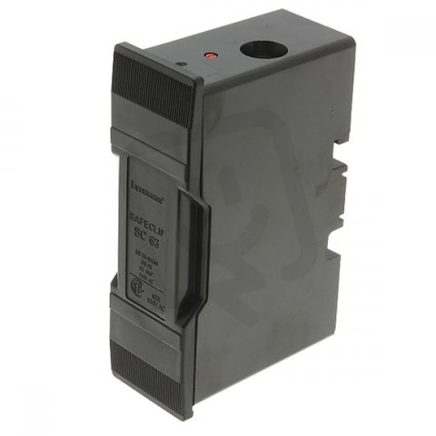 Pojistkový spodek Eaton SC63H-D 550V AC, 63A, černá / ESD