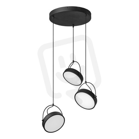 Decor Puck 3XPendant PL 36W 930 Black OSRAM 4058075846586