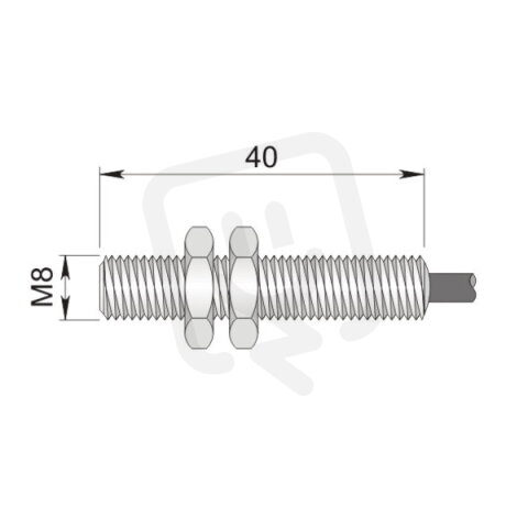 Magnetické senzory - válcové