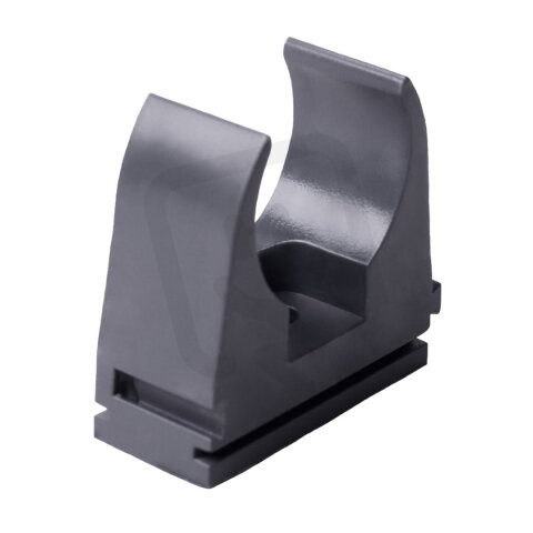 Příchytka pro trubky EN pr. 32 mm, tmavě šedá. KOPOS 5332_LA