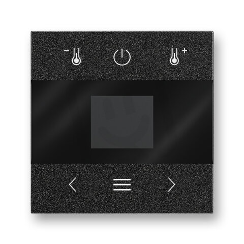 ABB LEVIT M Kryt pro termostat prostorový s Bluetooth, onyx ABB 2CHH910400A4063