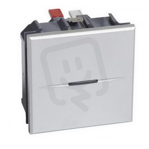 AXOLUTE BTAX SPÍNAČ Č.1, 2M AS. HLINÍK BTicino HC4001M2AN