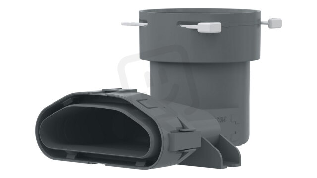 Přechodové koleno LVE ÜB-O na DN 75, nahoře STIEBEL ELTRON 235913