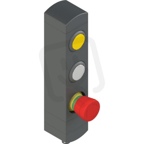 Ovládací jednotka BN 3 prvky (konfigurace A68) Konektor M12,12 pólů, IP65