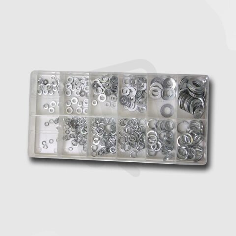 Sada podložek a perovek M3-M10 350ks XTLINE PC0413