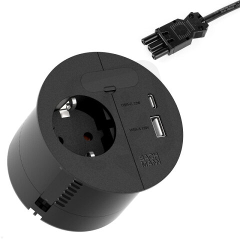 LOOP IN CHARGE 1xCEE7/3 1xUSB A/C 22W 1x