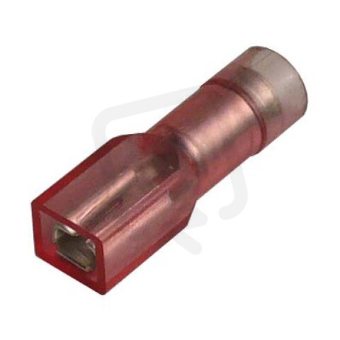 Objímka plochá celoizolovaná 0,5-1,5mm2/2,8x0,5mm PC (RF-F305P/PC) OPC 1,5-25/PC
