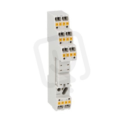 Lovato HR5XS21S Patice pro relé HR30/HR50 pružinové svorky