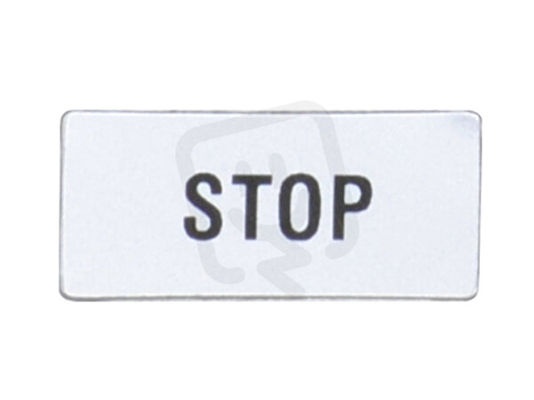 Lovato LPXAGB221 Štítek ''STOP''