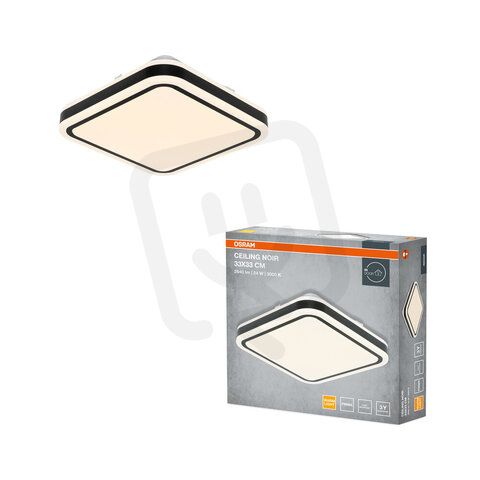 CEILING NOIR SQUARE 33x33cm 24W 3000K IP20 OSRAM 4099854664304