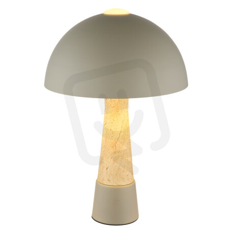 Stolní lampa PAULIN šedá 1x E27 ILLU, max. 40W 230V GLOBO 51070110