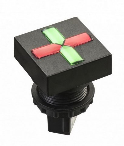 Ukazatel stavu SUS-09-Q G/R 230AC P d22mm ELECO 1007895