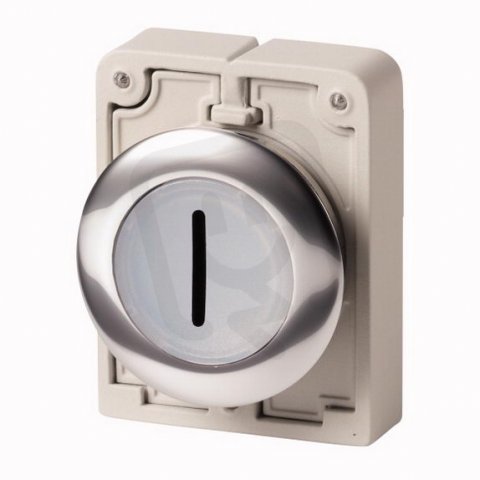 Eaton M30C-FDRL-W-X1 Ovládací hlavice tlačítka, prosvětlené, aretace, I bílá