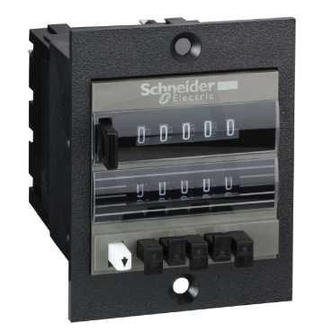 Schneider XBKP50100U20M El.mech. počítadlo s předvolbou, 24V DC