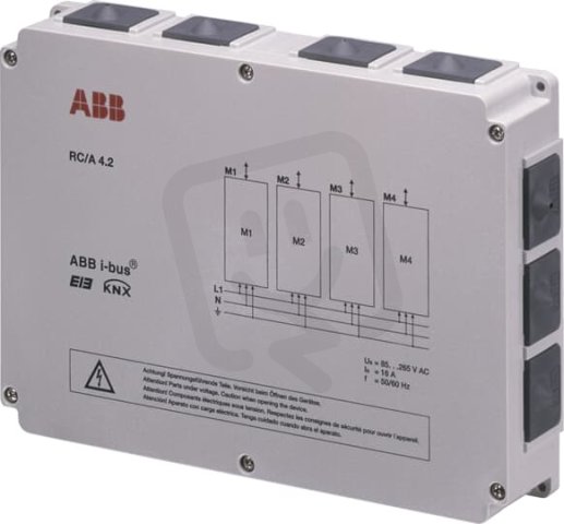 ABB KNX Řídicí lokální jednotka pro 4 moduly nástěnná RC/A4.2 2CDG110104R0011