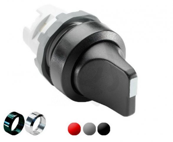 M3SS2-40B-20 Přepínač černý s kontakty 2/0 ABB 1SFA611211R4026