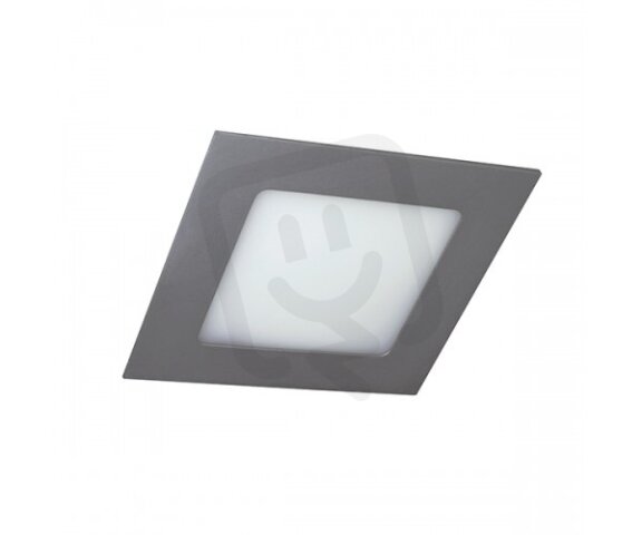 Svít. DISC SQUARE LED 8W 3K 360lm šedé
