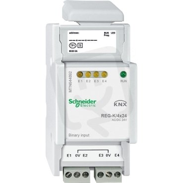 KNX modul binárních vstupů REG-K/4x24 SCHNEIDER MTN644892