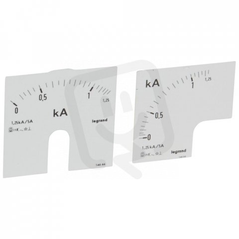 STUPNICE AMPÉRMETRU 0-1250 A LEGRAND 014666