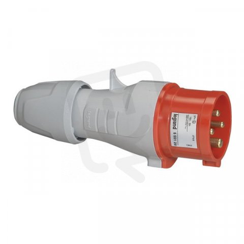 P17 TEMPRA PRO IP 44 VIDLICE 400V 4K 16A 3P+E ČERVENÁ LEGRAND 555128