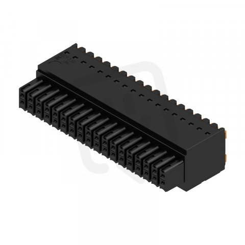 Zásuvný konektor DPS B2CF 3.50/36/180 SN BK BX WEIDMÜLLER 1277640000