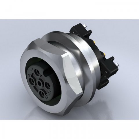 Kulatý zásuvný konektor SAIE-M12B-5-9SMT WEIDMÜLLER 2422330000
