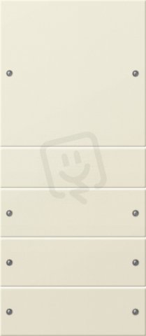 Kolébková sada 4x System 55 krémově bílá (lak.) GIRA 218401