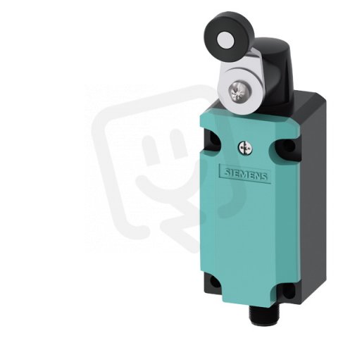polohový spínač s kyvnou pákou, kovový kryt 40 mm, EN50041, 1 NO/2 NC, 5pól.