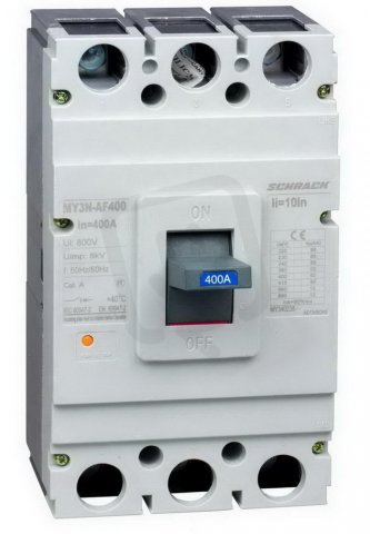 Jistič výkonový typ AF, 3-pólový, 50kA, 400A SCHRACK MY340238--
