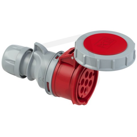spojka 7P, 32A/400V, 6h, IP67, niklované kontakty PCE 2272-6v