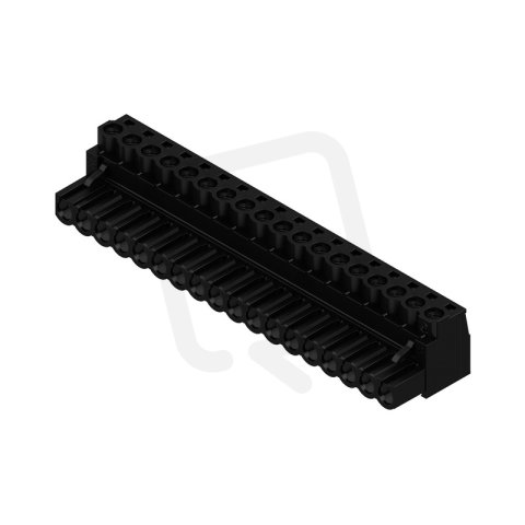 Zásuvný konektor DPS BLZP 5.00HC/18/180 AU BK BX WEIDMÜLLER 1173140000