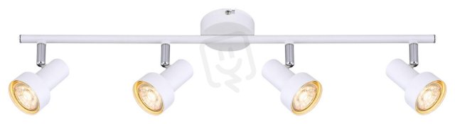 Konrad GU10 4x 50W IP20 bílá RABALUX 5357