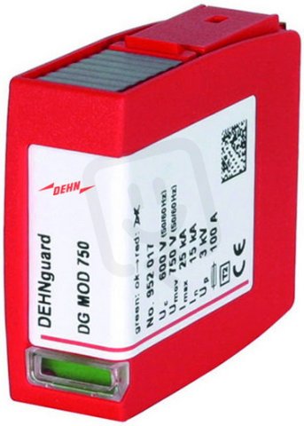 Svodič přepětí - ochranný modul s varistorem pro DEHNguard M a S 952017