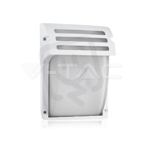 Garden Wall Lamp E27 Frost Glass Matt Wh