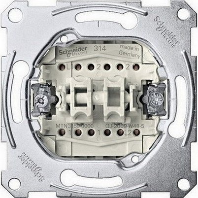Schneider MTN3159-0000 MTN3159-0000 Mechaniz. dvoj tlačítkového