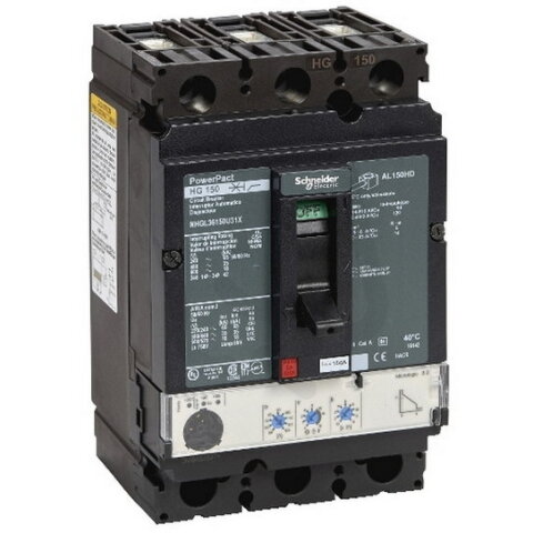 Jistič PowerPact HG 100A 3P SCHNEIDER NHGL36100U31X