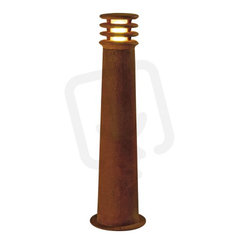 RUSTY 70 venkovní stojací lampa TC-DSE IP55 kulatá rezavé ocel 19/70cm max. 11 W