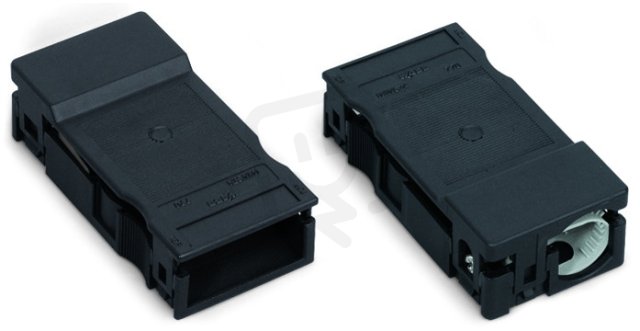 Pouzdra s odlehčením tahu 3pól. pro 1 vedení černá WAGO 770-503/021-000